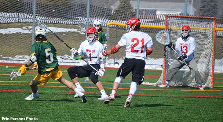 Men's Lacrosse Falls to Delhi in Home Opener