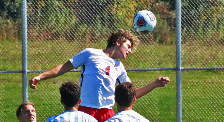 Men’s Soccer Team Rebounds with Strong Second Half