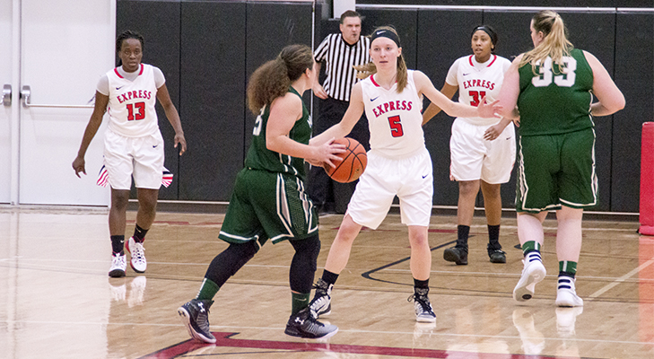 Women's Basketball Rallies For NEAC Win vs. Morrisville