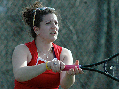 Women's Tennis Picks Up First Win Of 2014, Defeats Houghton 6-3